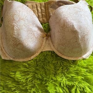 Ambrielle Floral Tan Bra